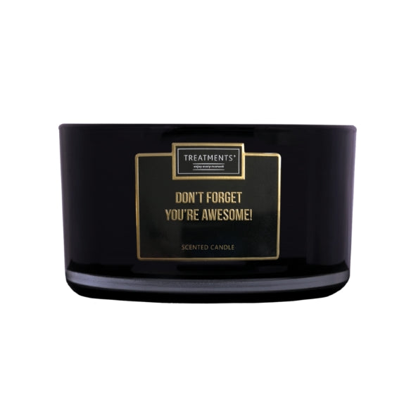 Treatments - TSC07 - Scented candle XL - Don't forget you are awesome! - Puck's