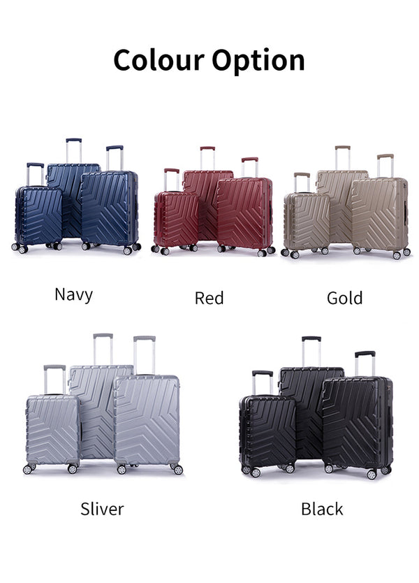 Suitcase Hardside Luggage Sets 3 Pieces with TSA Lock 4 Gifts - Puck's