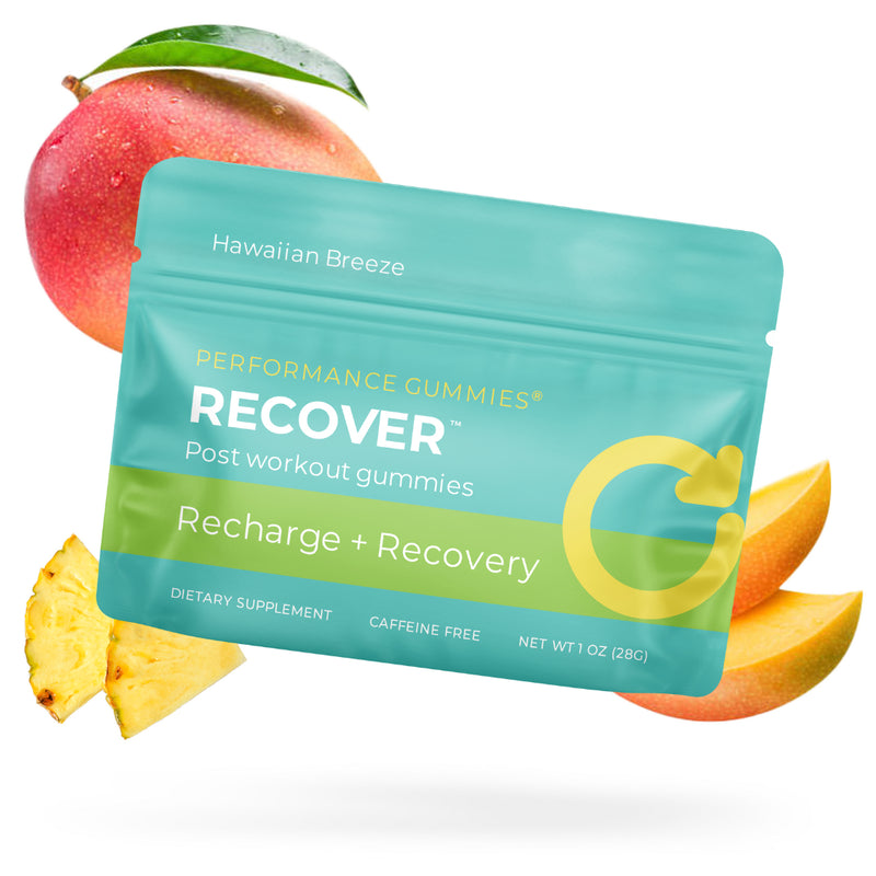 Recover Post-Workout Supplement Gummies Hawaiian Breeze 12-Pack - Puck's