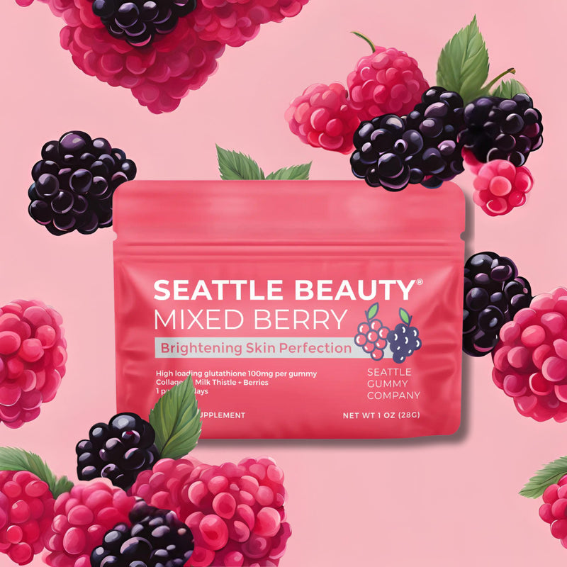 Mixed Berry Skin Perfection Gummies 12-Pack - Puck's