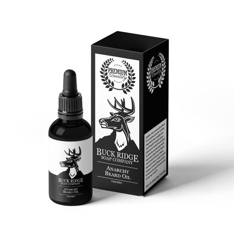 Buck Ridge Anarchy Premium Beard Oil - Puck's