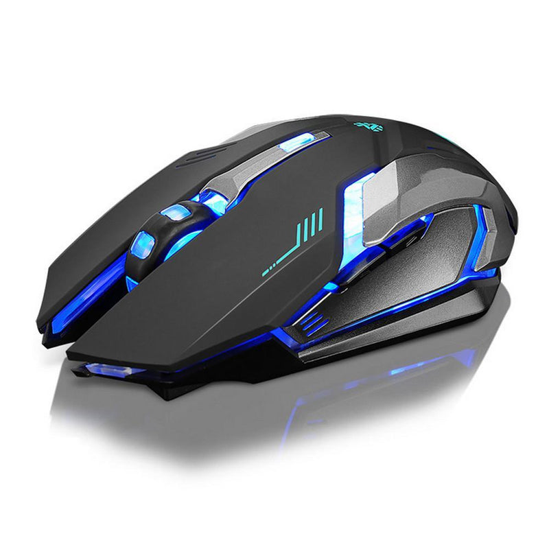 Ninja Dragon Stealth 7 Wireless Silent LED Gaming Mouse - Puck's