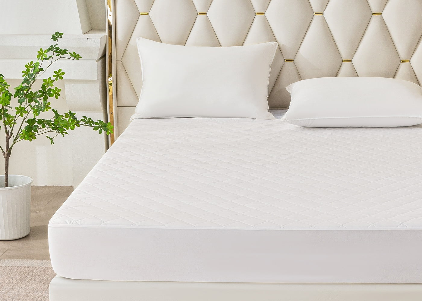 Super Soft Quilted Mattress Pad, Twin/Twin-Xl 39 in X 80 In