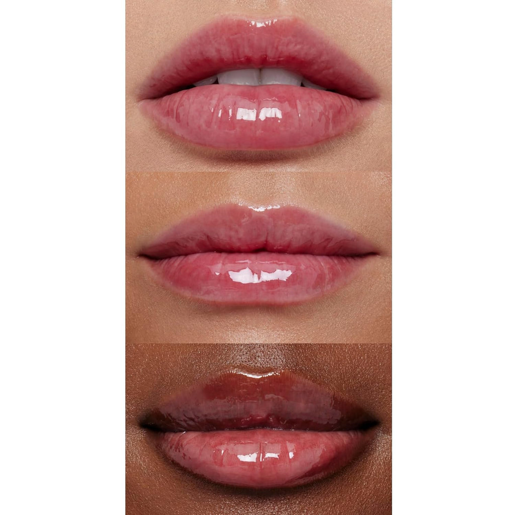 Glow Reviver Lip Oil, Nourishing Tinted Lip Oil for a High-Shine Finish, Infused with Jojoba Oil, Vegan & Cruelty-Free, Red Delicious - Puck's