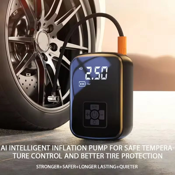 1Pc Wireless Car Air Compressor Air Pump Electric Tire Inflator Pump for Motorcycle Bicycle Boat AUTO Tyre Balls Inflatable - Puck's