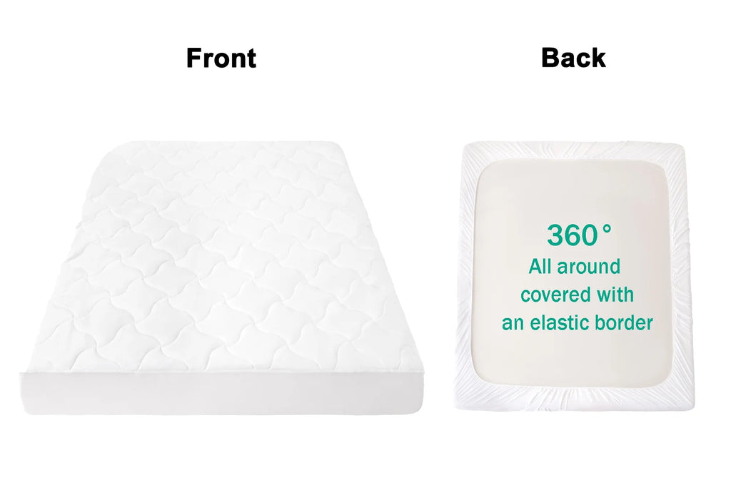 Extra Thick Waterproof Mattress Pad, King 76 in X 80 In