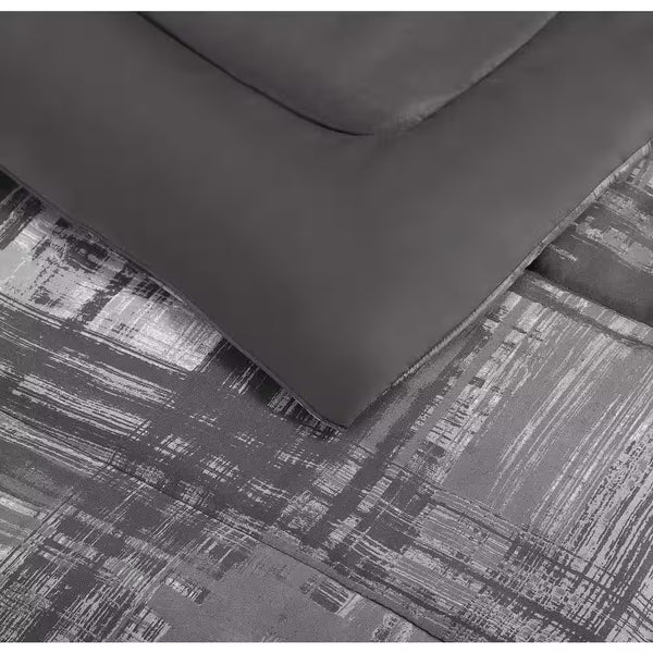 Camden 2-Piece Gray Twin XL Comforter Set
