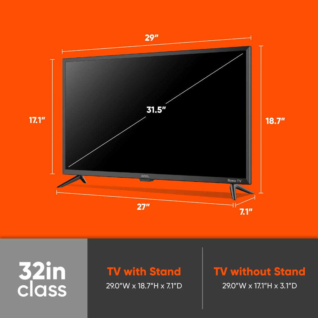 32” Class HD (720P) LED Roku Smart Television (100012589) - Puck's