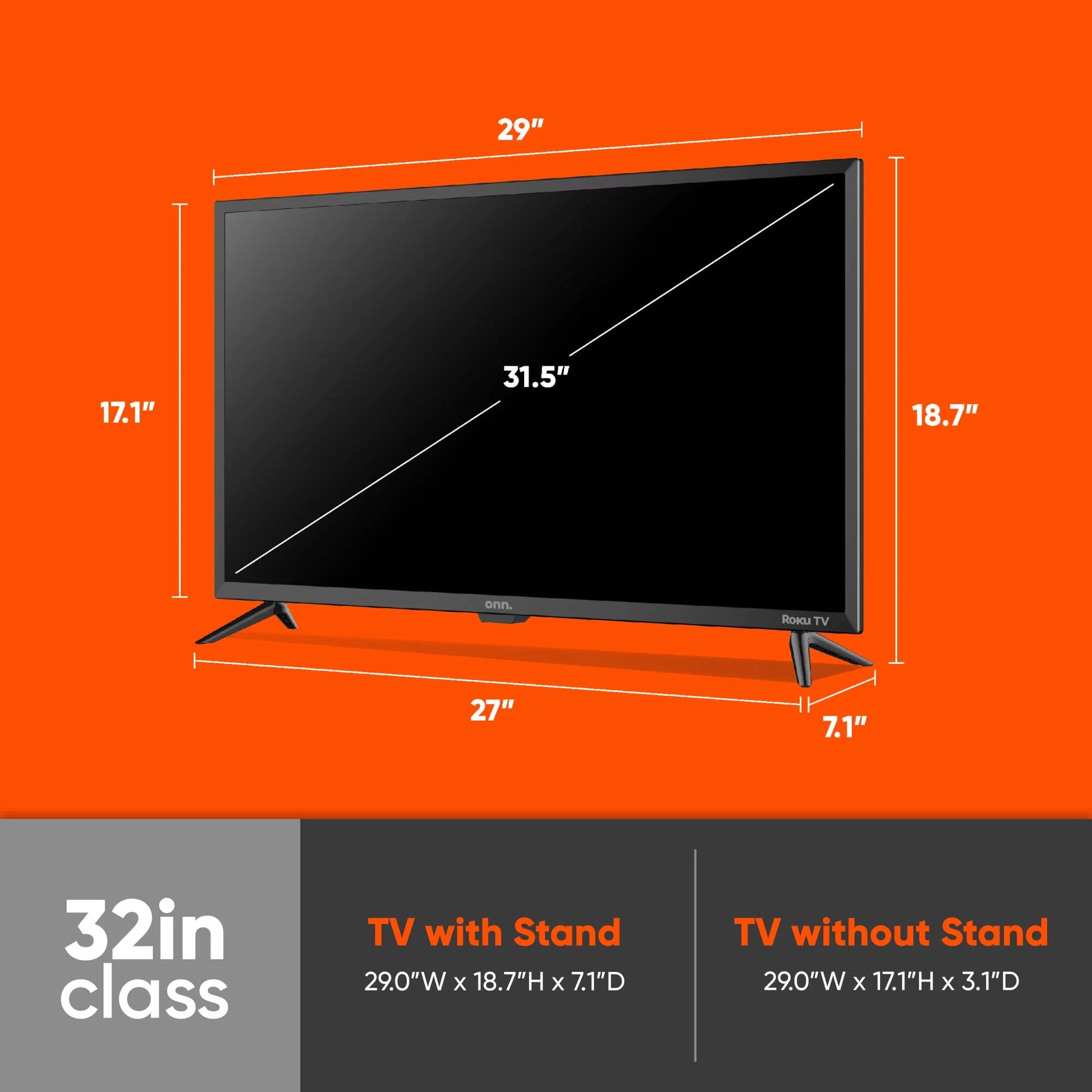 32” Class HD (720P) LED Roku Smart Television (100012589) - Puck's