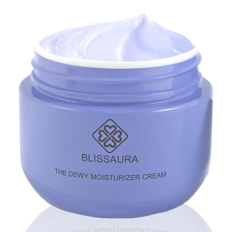 The Dewy Moisturizer Cream Anti-Aging Face Moisturizer Dewy Skin Cream for Women with Purple Rice & Hyaluronic Acid for Radiant, Hydrated Skin 50Ml/1.7 Fl Oz - Puck's