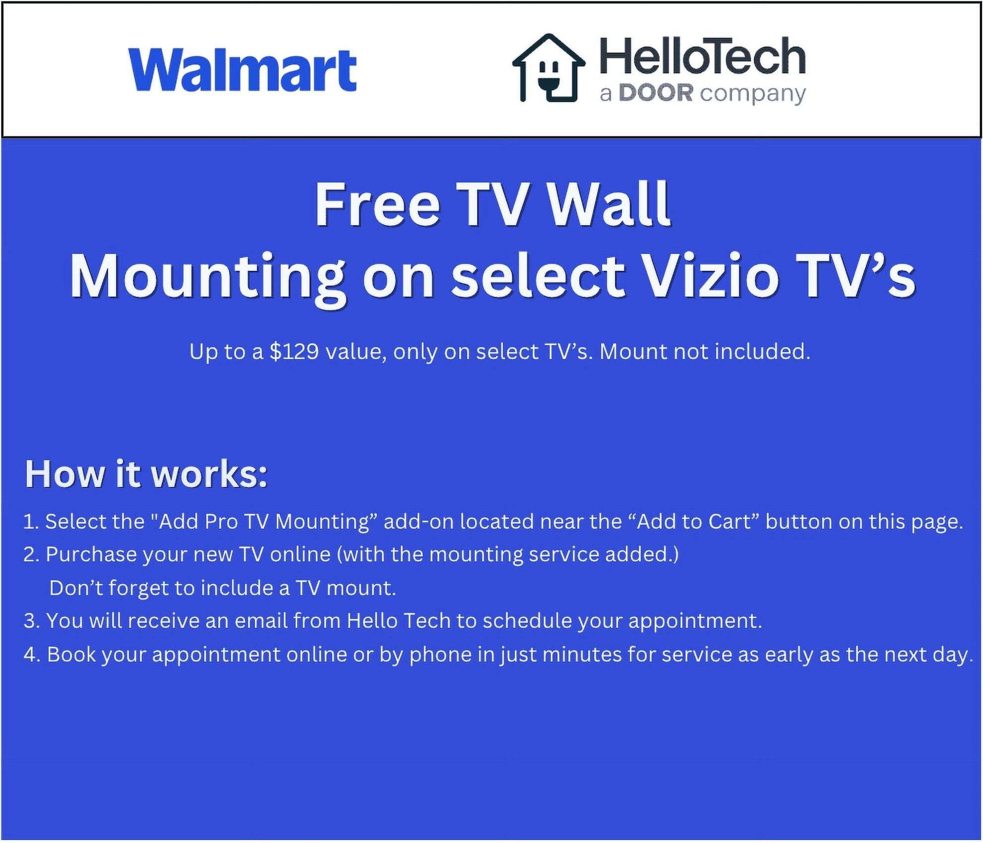 75” Class 4K UHD LED HDR Smart TV (New) V4K75M-08 - Puck's