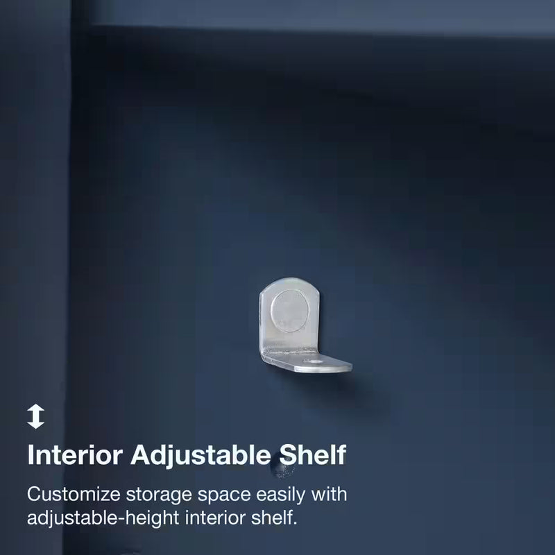 Sonoma 72 In. Dubbele Wastafel Midnight Blue Badmeubel met Carrara Marmeren Bovenblad (Gemonteerd) - Puck's