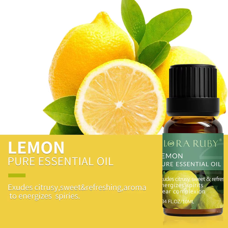 Essential Oils for Diffusers Home Essential Oil Aromatherapy Oil 100% Pure Essential Oils Set Candle Making Scents - Puck's
