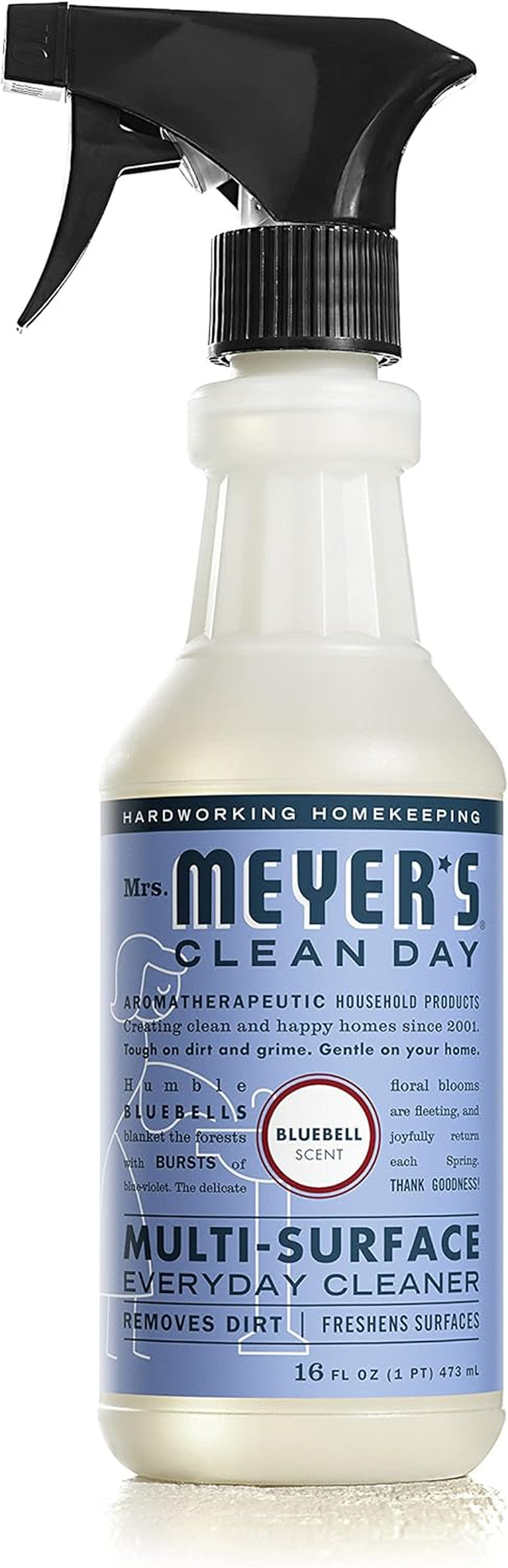 Mrs. Meyer'S All-Purpose Cleaner Spray, Bluebell, 16 Fl. Oz - Pack of 3 - Puck's