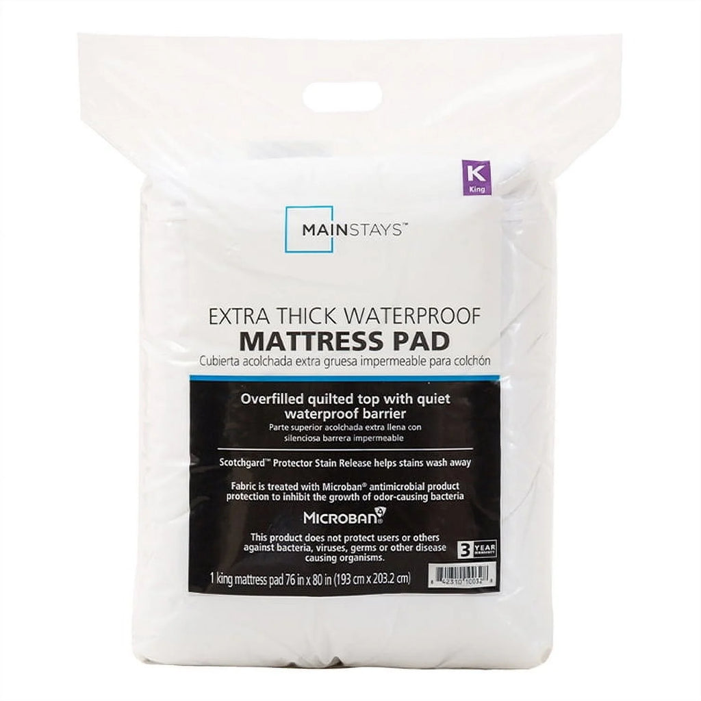 Extra Thick Waterproof Mattress Pad, King 76 in X 80 In