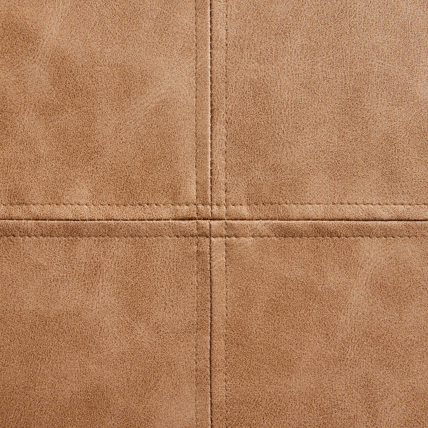 (2 Pack)  14" X 24" Beige Vegan Leather Decorative Pillow - Puck's