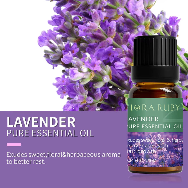 Essential Oils for Diffusers Home Essential Oil Aromatherapy Oil 100% Pure Essential Oils Set Candle Making Scents - Puck's