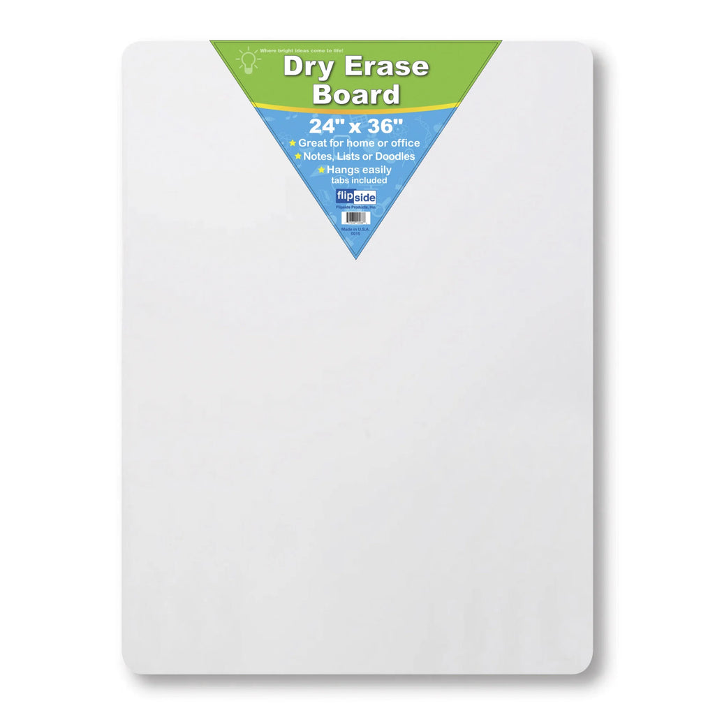 Flipside Dry Erase Board, 24 X 36 Inches