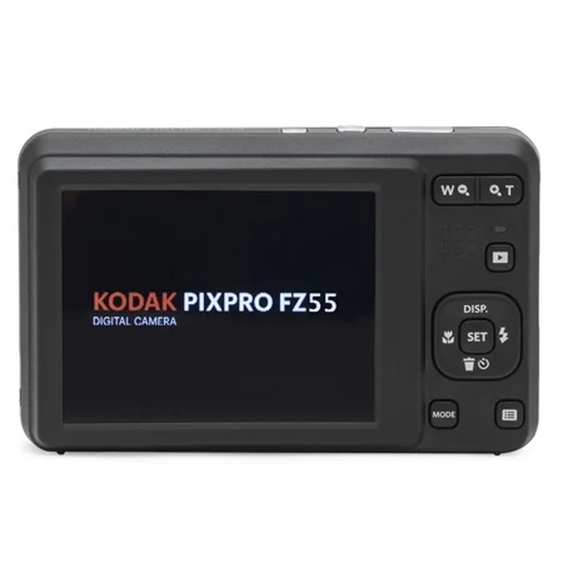 PIXPRO FZ55 Friendly Zoom Digital Camera, Silver - Puck's