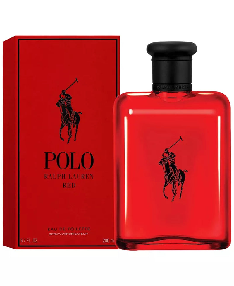 Polo Red Eau De Toilette Spray, 6.7 Oz - Puck's