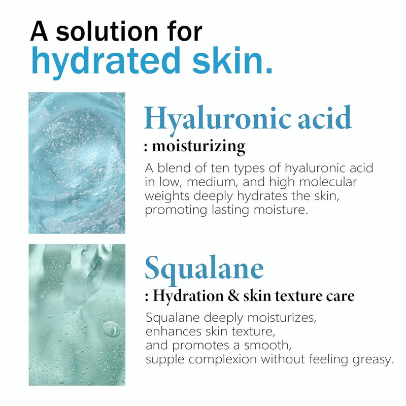 SKIN627 Daily Face Moisturizer, Face Cream, Facial Cream 1.76 Oz Korean Skin Care Korean Moisturizer (Hyaluron with Squalane) - Puck's