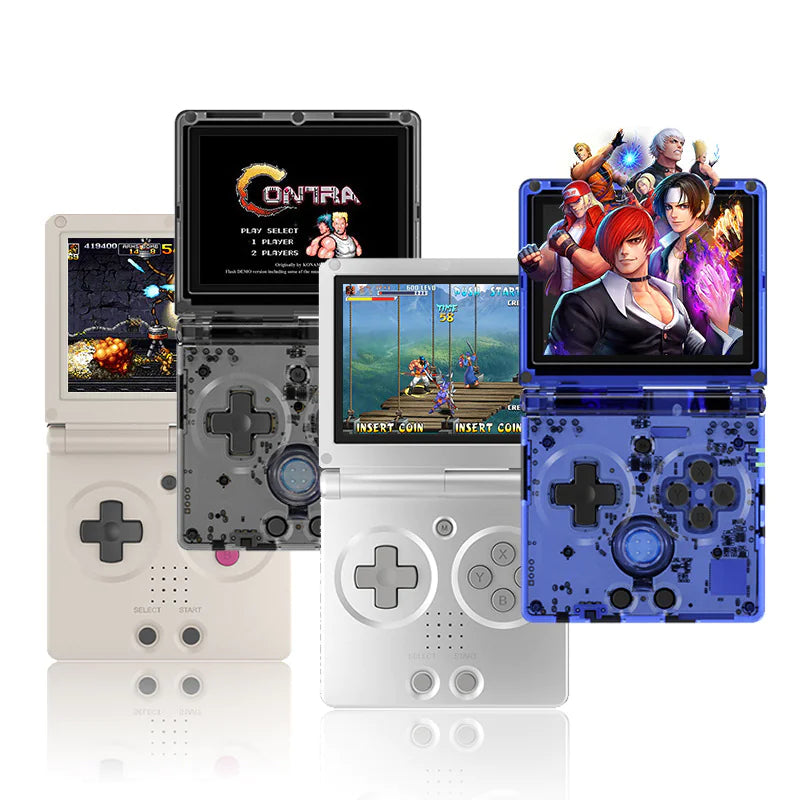 AMPOWN RG35XXSP Foldable Retro Handheld Game Console - Puck's