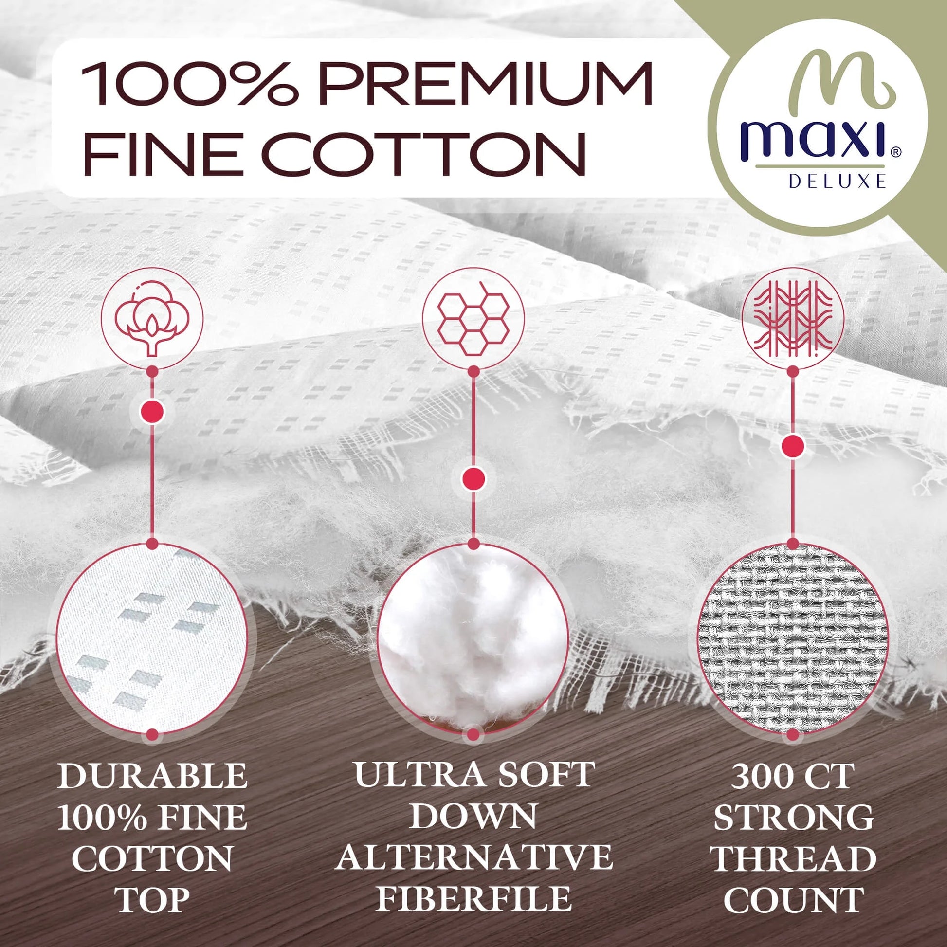 Twin XL Size Mattress Pad - Luxurious Cotton Sateen Mattress Protector - Soft, Comfortable, and Breatheable Mattress Cover - Mattress Pad Protects Mattress from Dust, Dirt, Spills, and Stains.