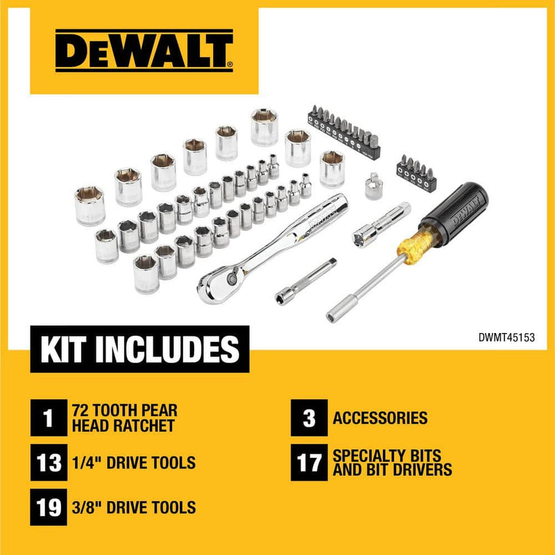 TOUGHSYSTEM 2.0 3/8 In. Drive Mechanics Tool Set (53-Piece) - Puck's
