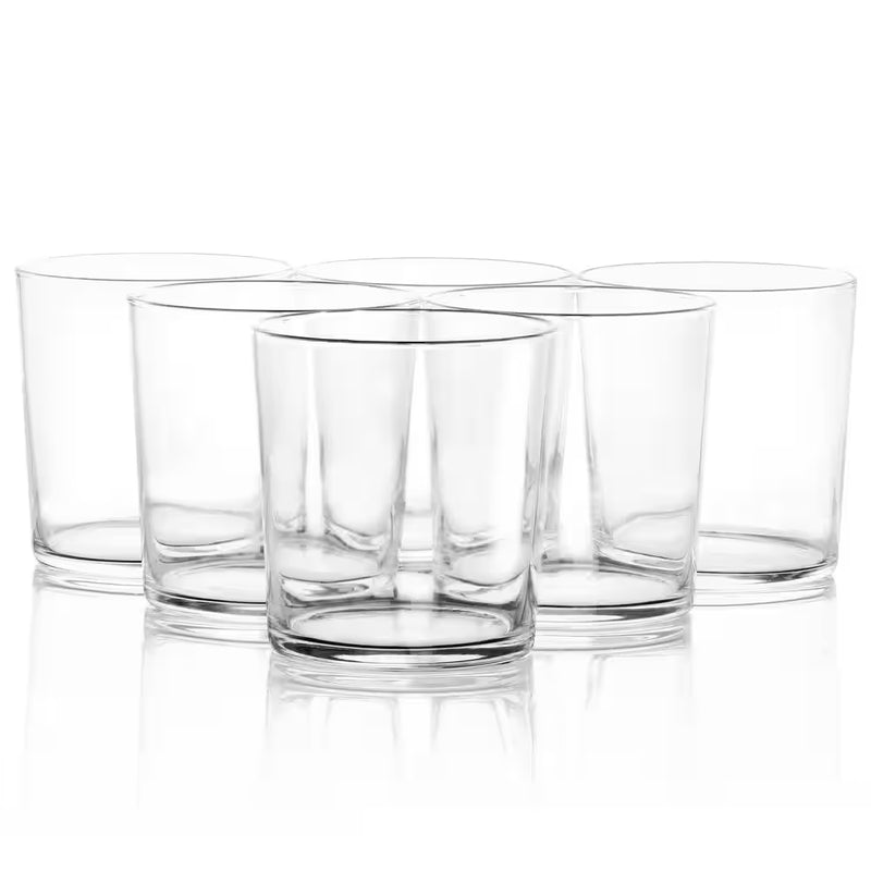 12-Piece Bowey Double Old Fashion and Highball Glassware Set - Puck's
