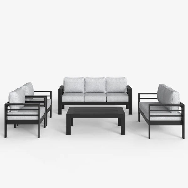 Alturas Searl Product 7 - Person Outdoor Seating Group with Cushions