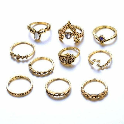 Vintage Stackable Ring Set - Puck's