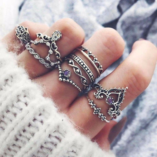 Vintage Stackable Ring Set - Puck's