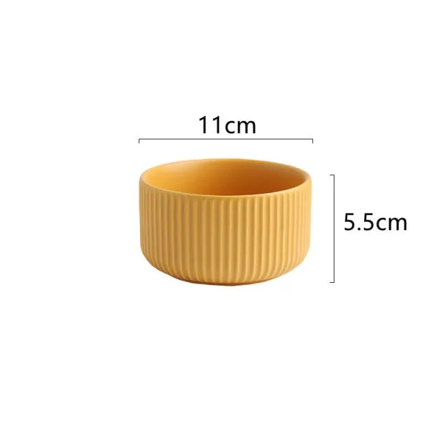 Ceramic Dinner Plates - Puck's