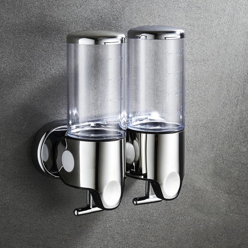 Wall-Mounted Shampoo & Shower Gel Dispenser - Puck's