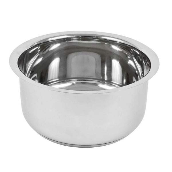 Stainless Steel Patila For Cooking(4.5 L) Size 12X10X5 CM  Color - Puck's