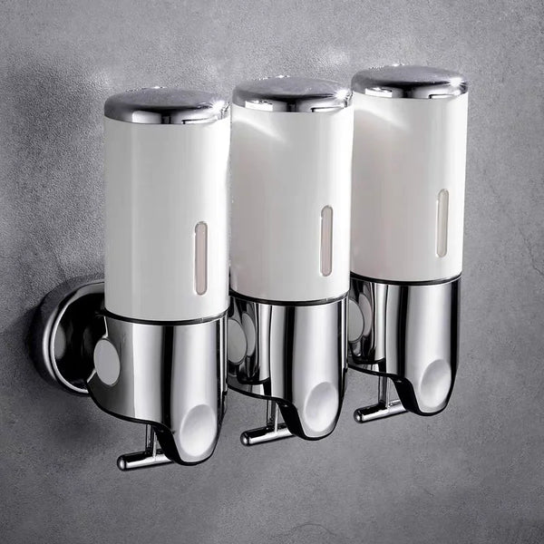 Wall-Mounted Shampoo & Shower Gel Dispenser - Puck's