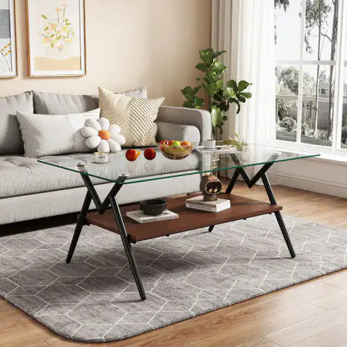 Rectangular Coffee Table - Puck's