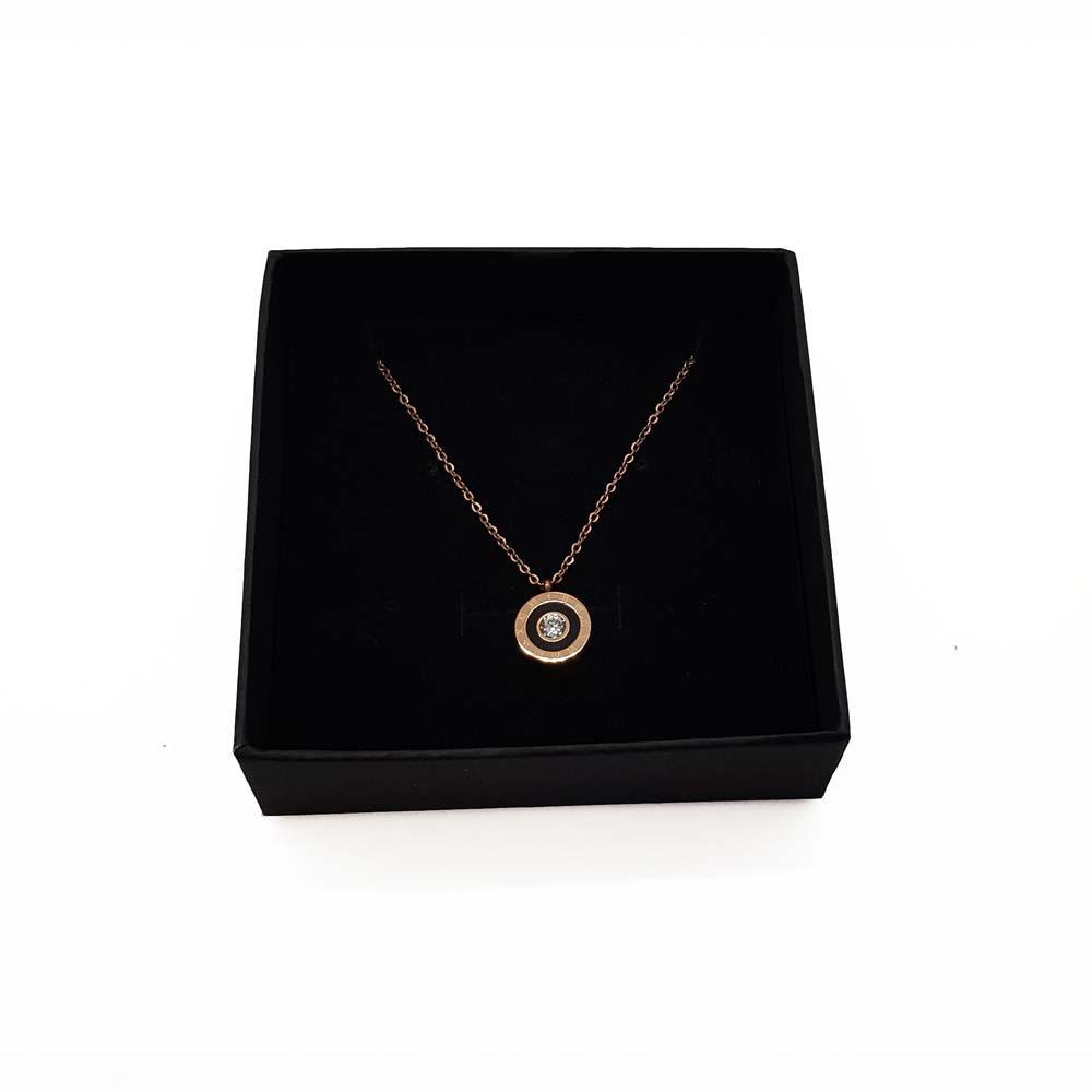 Jericho Rosé Gold Necklace - Puck's