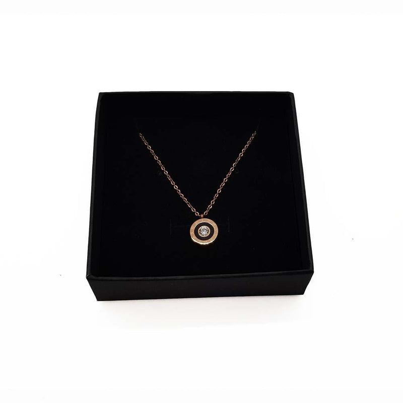 Jericho Rosé Gold Necklace - Puck's