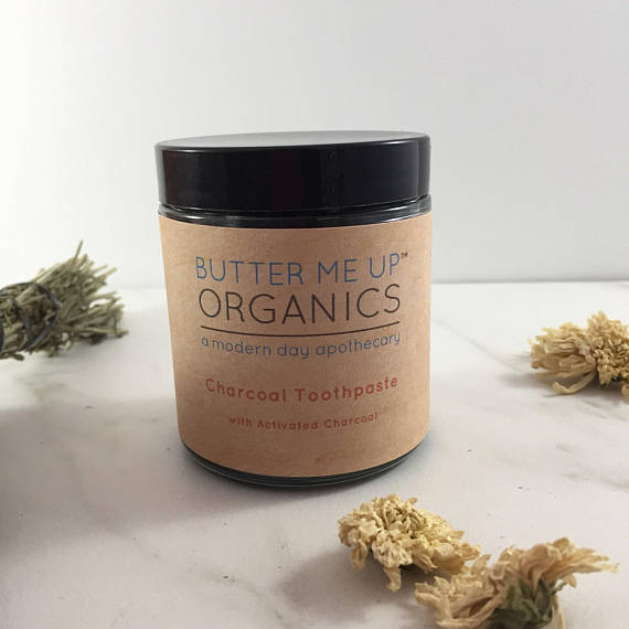 Organic Activated Charcoal Toothpaste - Puck's