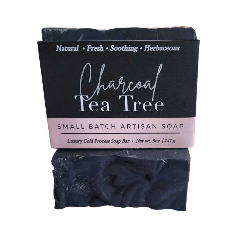 Charcoal Tea Tree Soap - Puck's