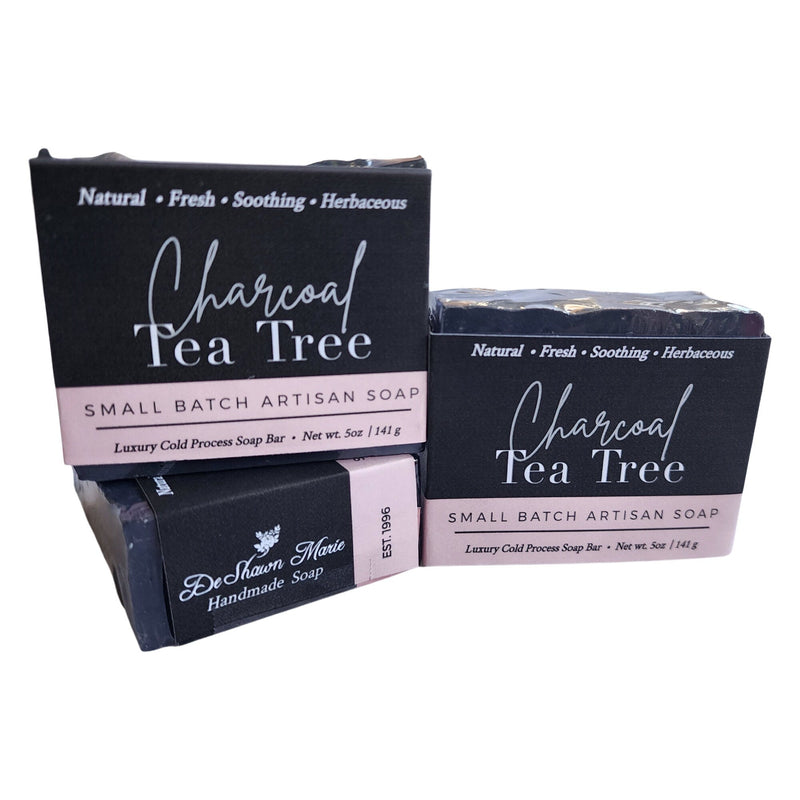 Charcoal Tea Tree Soap - Puck's