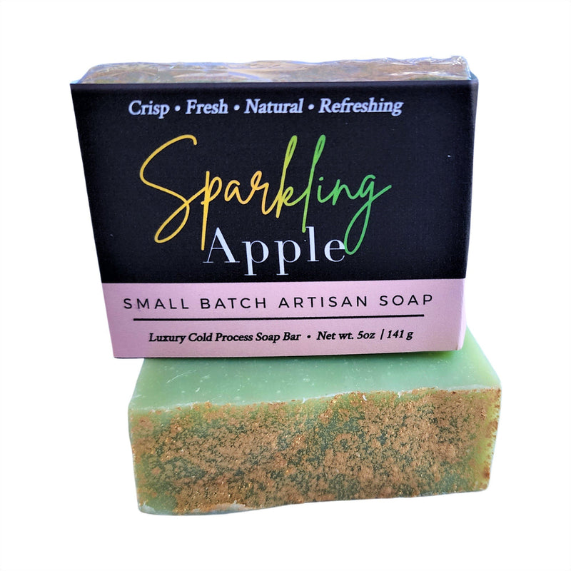 Sparkling Apple Soap - Puck's