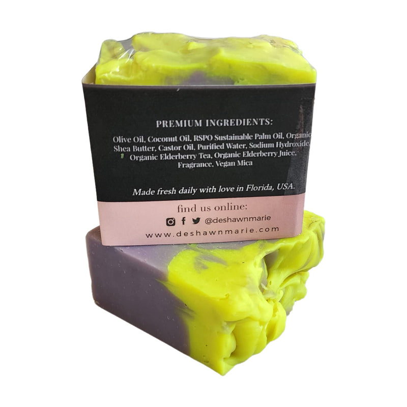 Elderberry Magnolia Soap - Puck's