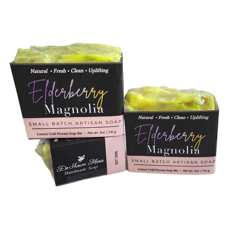 Elderberry Magnolia Soap - Puck's