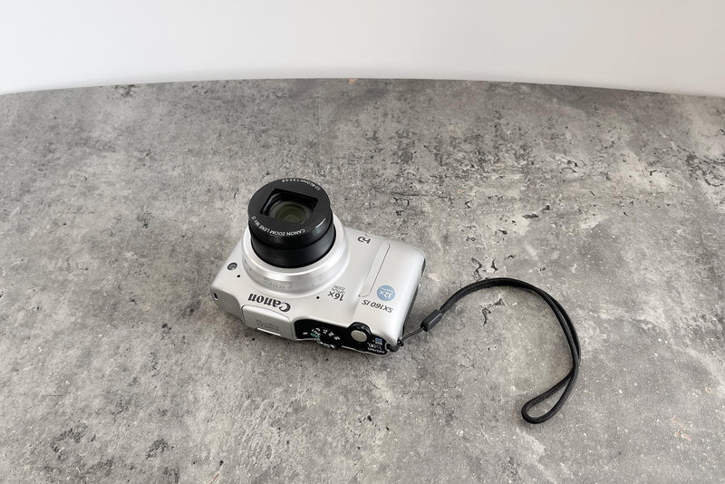 Digital Camera Canon Powershot SX160 IS Silver / Vintage Digital Camera / Canon Cameras - Puck's