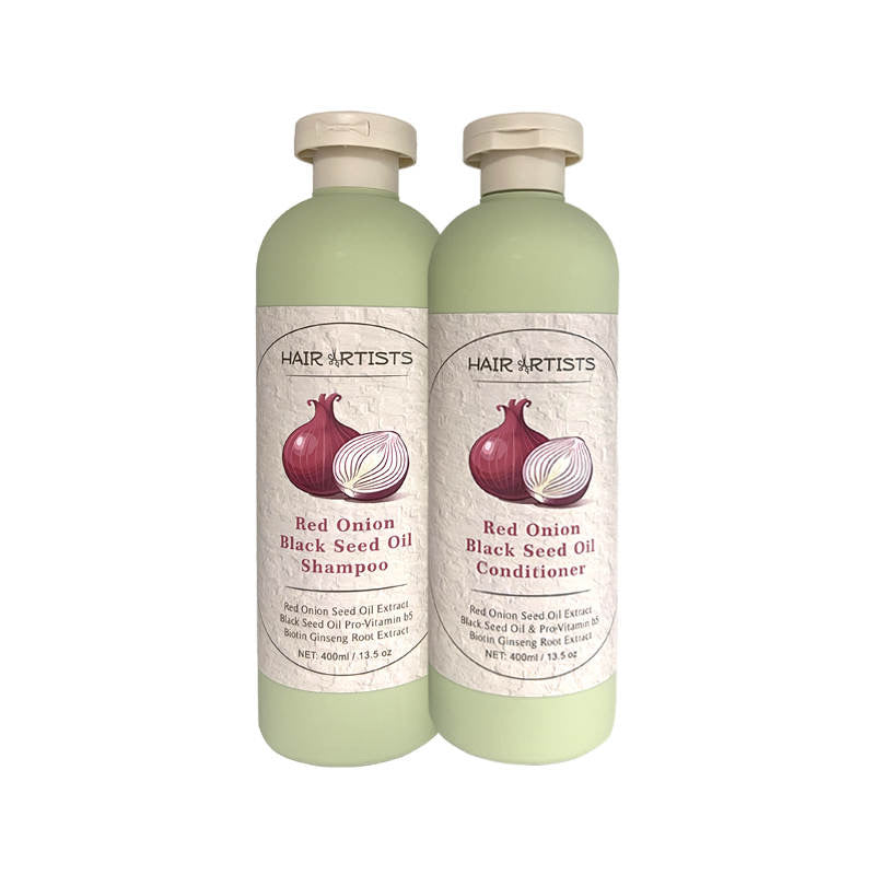 Hair Artists Red Onion Black Seed oil Shampoo & Conditioner - Puck's