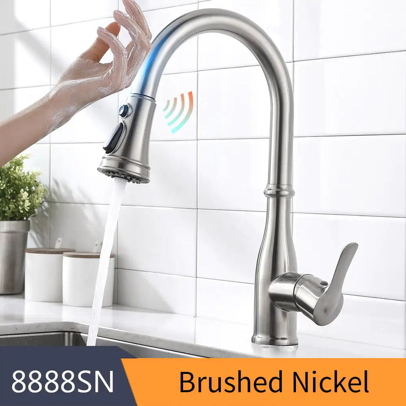 Kitchen Smart Touch Faucets - Puck's