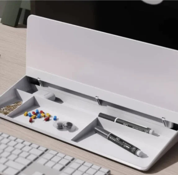 Desktop Keyboard Mini Whiteboard Tablet Toughened - Puck's