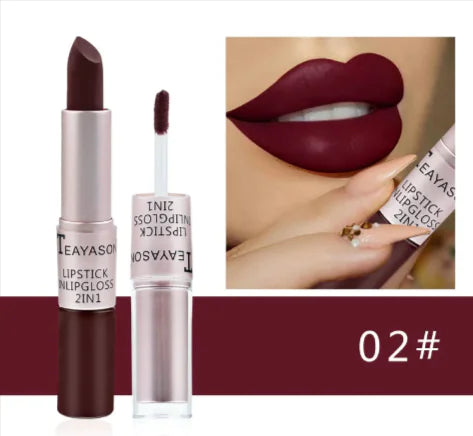 Double-Ended Matte Lip Gloss - Puck's